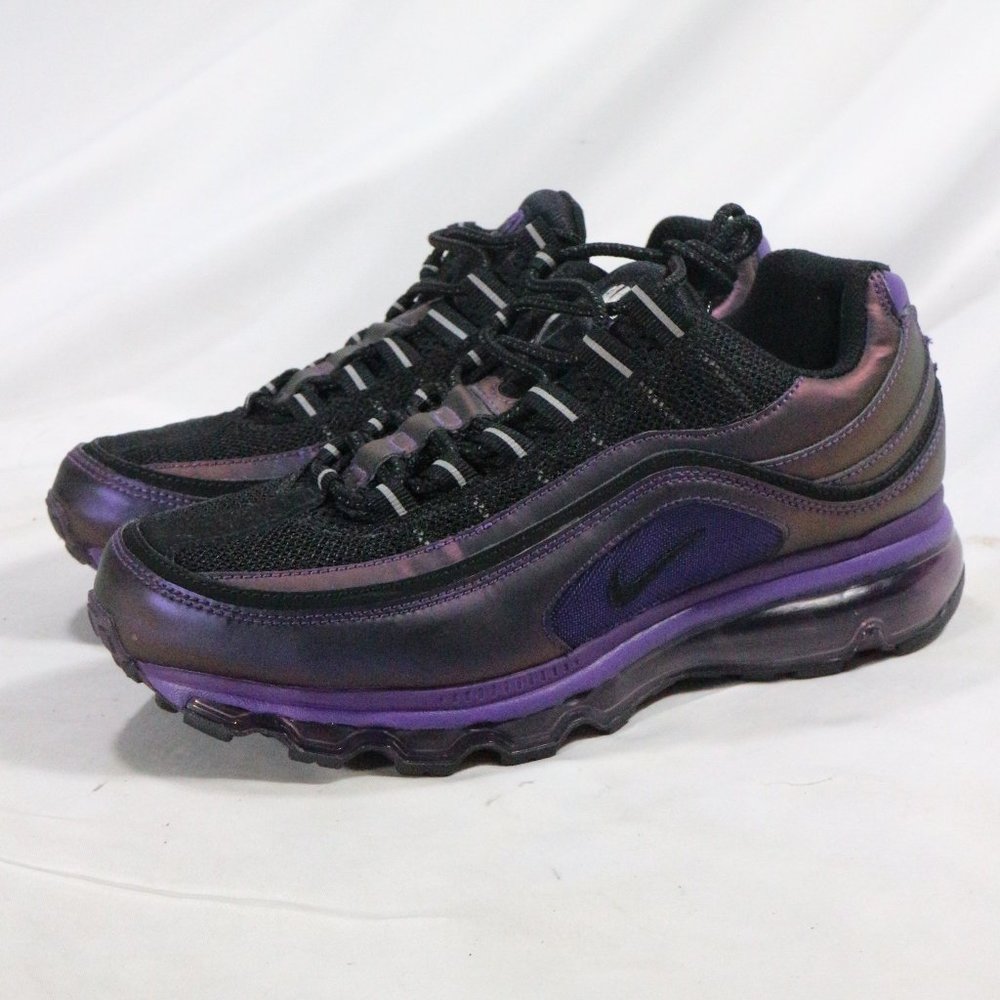 NIKE Wmns Air Max 24-7 'Eggplant' Sneakers Sz 7.5 - Picture 2 of 14